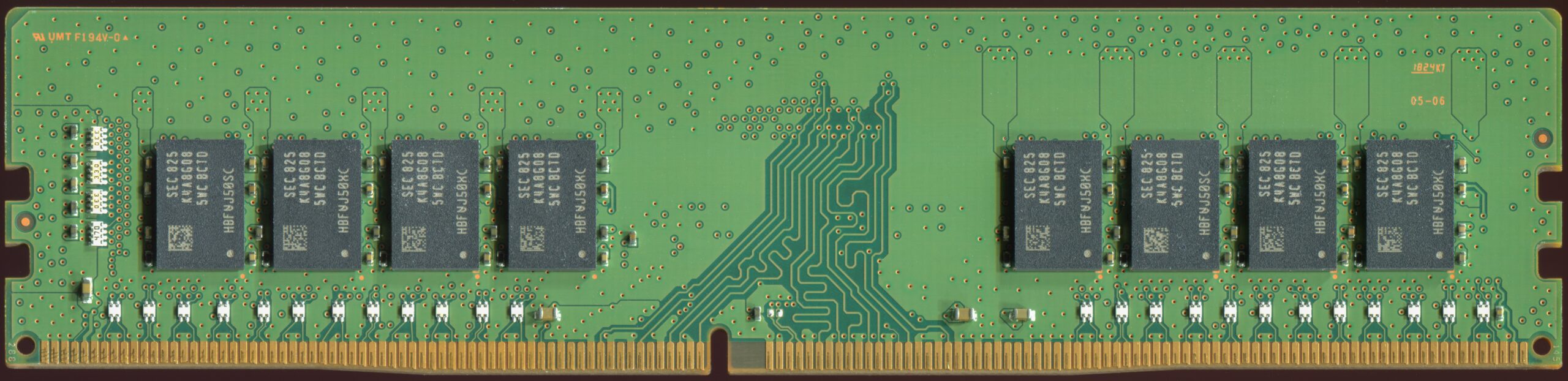16GB DDR4メモリモジュール